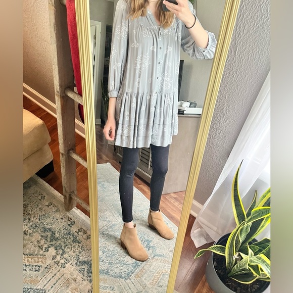 HOLDING HORSES Tops - [Anthro Holding Horses] Gray Pavin Tunic- Small
